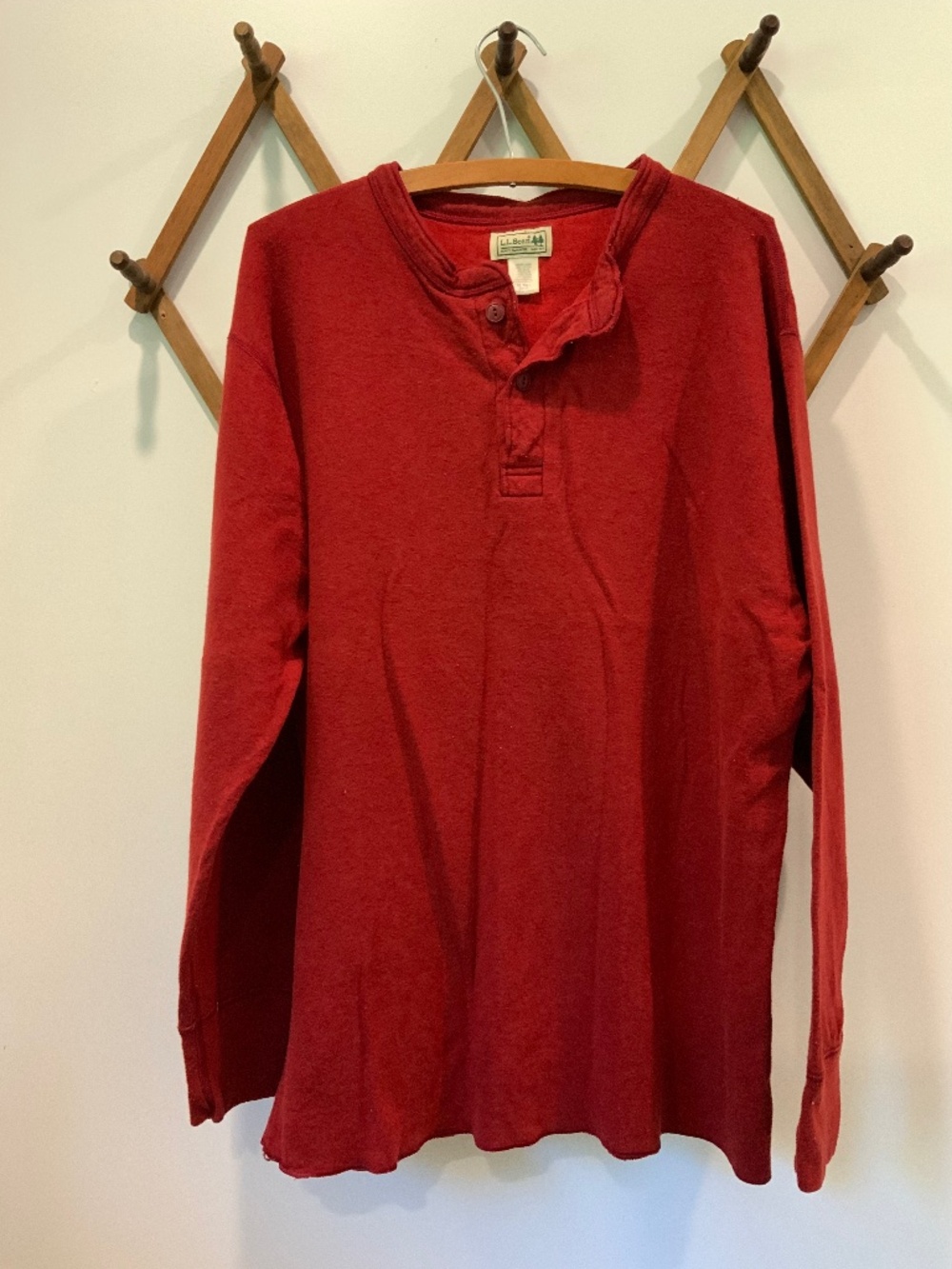 LLBean River Drivers Henley Shirt